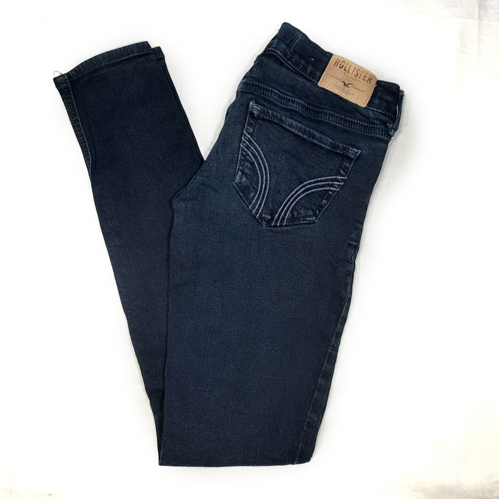 ☆Hollister Skinny Dark Blue Jeans